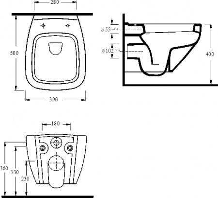   beWash Alster 86303201    