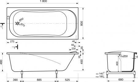 ����� �� �������������� ����� ����� ����� 180x80 � �������