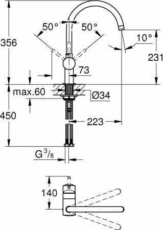  Grohe Minta 32917DC0   