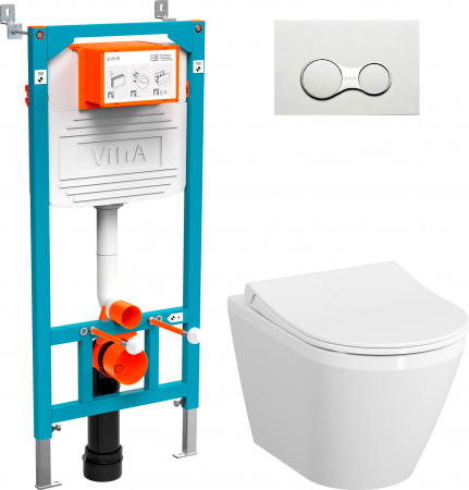 ��������  ������� ����������� VitrA 800-2009 � ������� �����, ����� + ���� ��� ������� ���������� VitrA Integra 7040B003-0075 + ������-������� VitrA 110-003-019