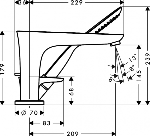  Hansgrohe PuraVida 15432000   