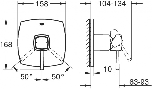  Grohe Grandera 24067000  