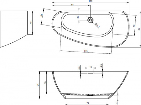     Riho Granada BS1800500000000 170 L