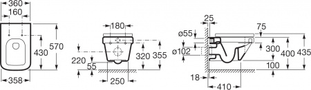 ������ ��������� Roca Dama-N 346787000