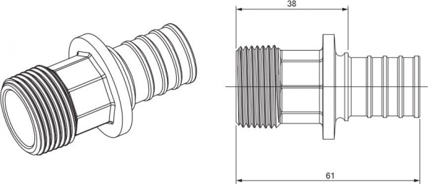  Rehau Rautitan 25-R1 RX+