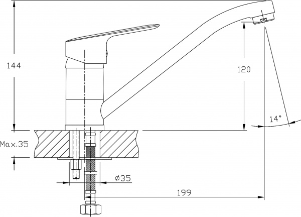  Rush Crete CR3535-25   