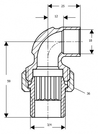 ����� Viega 94098G DN 18x3/4