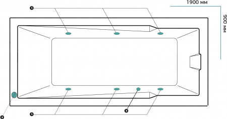   Marka One Raguza 011990 , 190x90