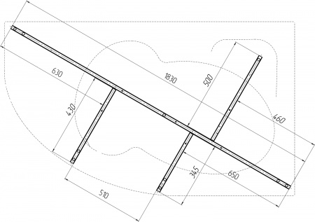 ��������� ����� 1MarKa Diana 170x90 R