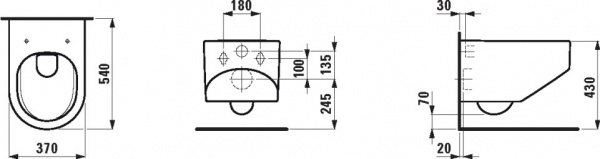 ������ ��������� Laufen Sonar 8.2034.1.000.000.1