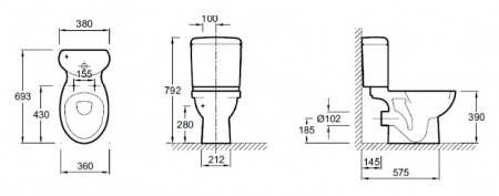 - Jacob Delafon Patio 4101G