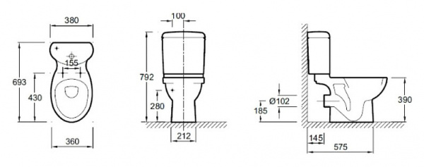 - Jacob Delafon Patio 4101G