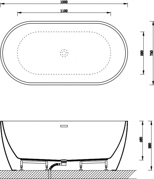   Art&Max AM-518-1500-750 150x75