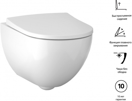 �������� Geberit Acanto ������ + ����������� + ������-�������