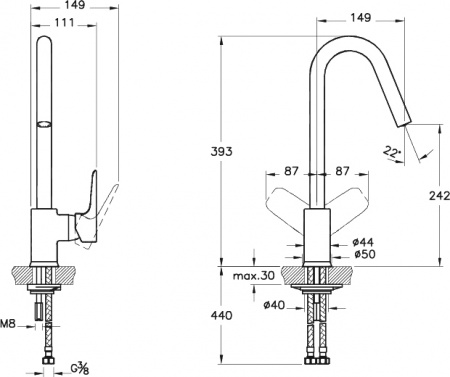  VitrA X-Line A42115EXP   