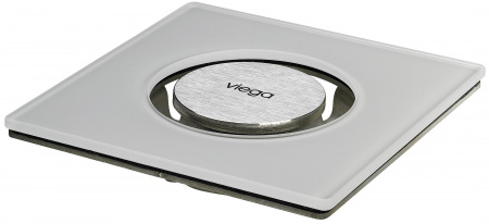 Решетка Viega Advantix Visign RS5 стекло, цвет Светло-серый 617127 (4976.10) Решетка Viega Advantix Visign RS5 стекло, цвет Светло-серый 617127 (4976.10)