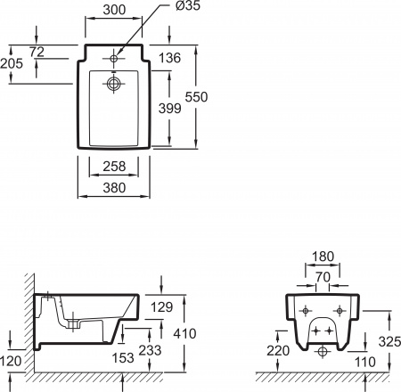   Jacob Delafon Terrace EMA0002