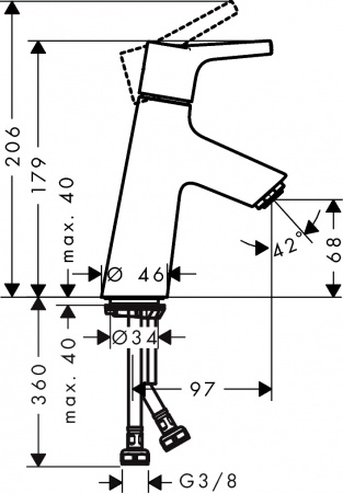  Hansgrohe Talis S 72014000  