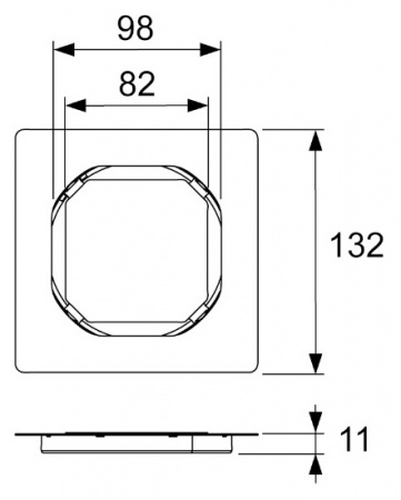      Tece TECEdrainpoint S  DN 50 (360 16 00)  