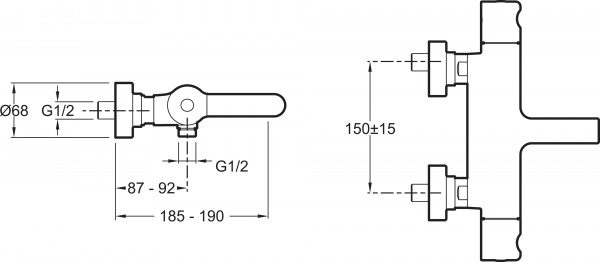  Jacob Delafon Singulier E10870-CP    