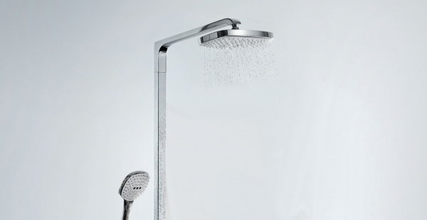 ������� ������ Hansgrohe Raindance Select E 300 2jet 27128400 Showerpipe