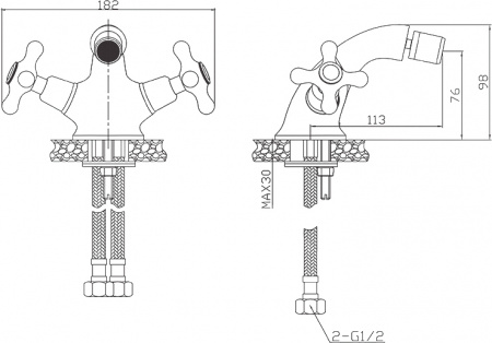  Elghansa Retro Chrome 4902754  