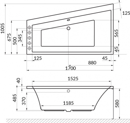   Excellent Sfera 170x100 