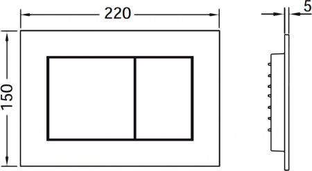     Villeroy & Boch Architectura 5685HR01  ,  +     TECE TECEprofil 9380014 +     TECE TECEprofil Uni 2.0 9300302 +   TECE Now 9 240 4