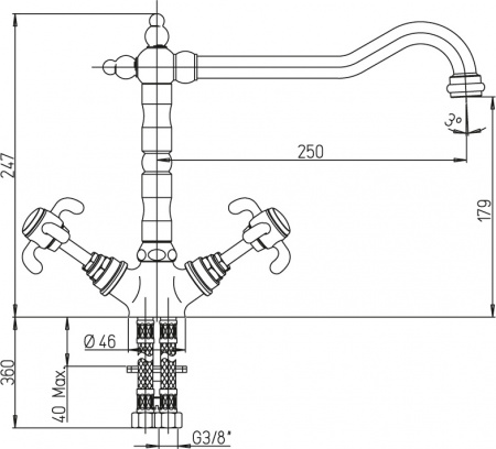  Paini Ornellaia 87CR570BKM   