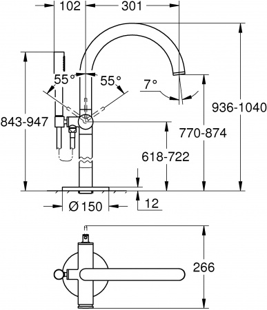  Grohe Atrio New 32653AL3 