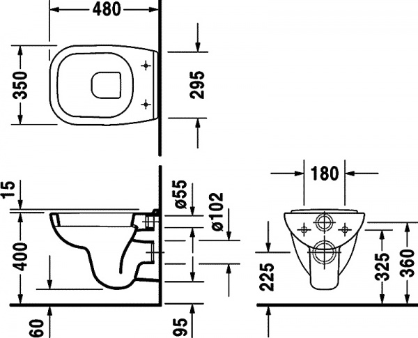  Duravit D-Code 22110900002