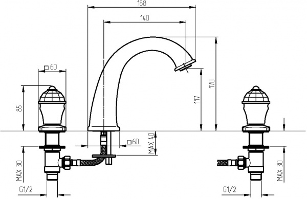  Migliore Korona Crystal 27329  , 