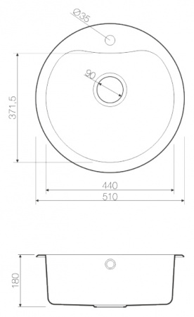   Omoikiri Saroma 51-1-AB 