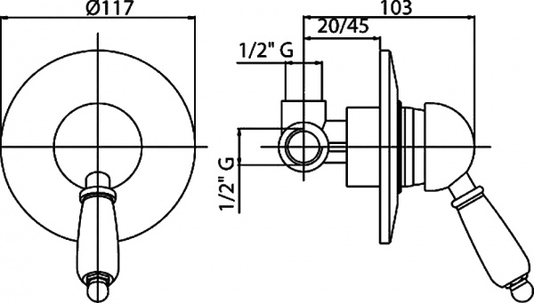  Cezares Vintage DIM-02-Sw   ,  