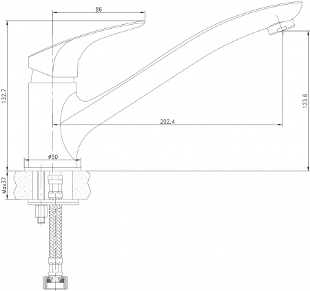  Aquanet Techno SD90885   