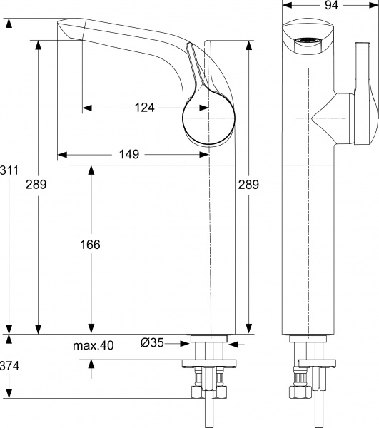  Ideal Standard Melange A4266AA  