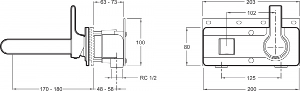  Jacob Delafon Singulier E10863-CP   ,  