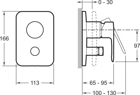  Jacob Delafon July E98714-CP    