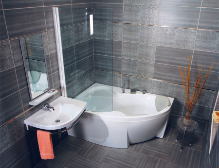 Акриловая ванна Ravak Rosa II L 150x105 с ножками Акриловая ванна Ravak Rosa II L 150x105 с ножками