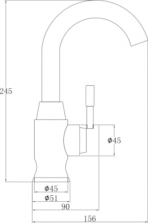  Steel Hammer SH 6166 INOX   