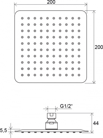   Ravak Chrome 982.01 Slim