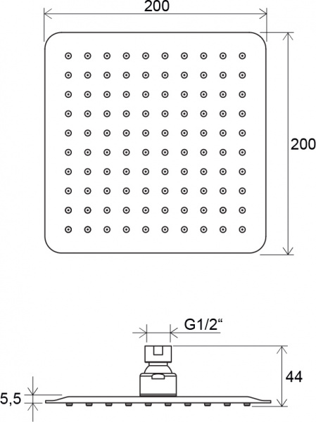   Ravak Chrome 982.01 Slim