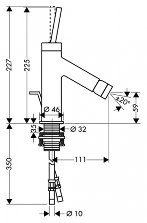  Axor Starck 10211990  ,  