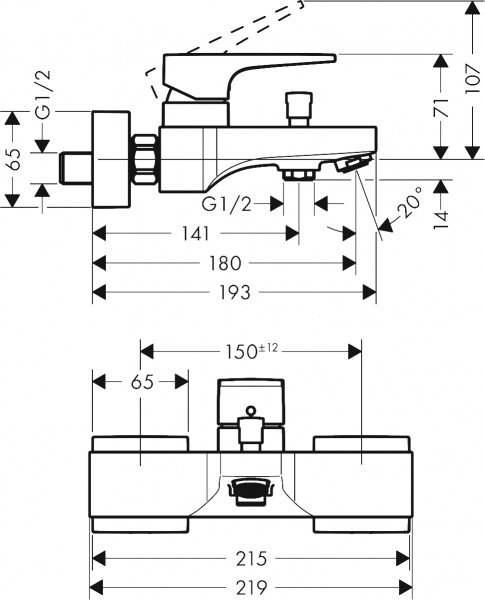  Hansgrohe Metropol 32540700    