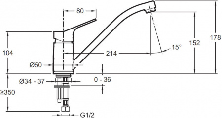 Jacob Delafon Brive E78115-CP   