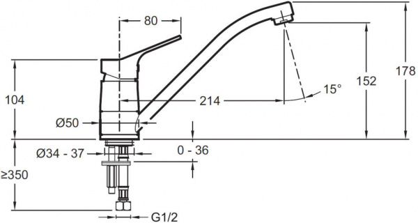  Jacob Delafon Brive E78115-CP   