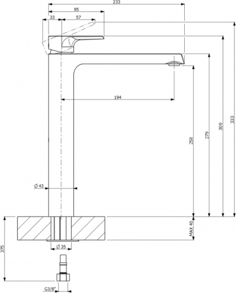  Villeroy & Boch Liberty TVW10700600061  