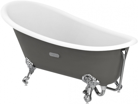 Чугунная ванна Roca Carmen anti-slip 160х80 234250000 серая Чугунная ванна Roca Carmen anti-slip 160х80 234250000 серая