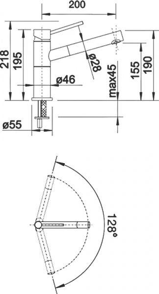  Blanco Alta-S Compact 515122   