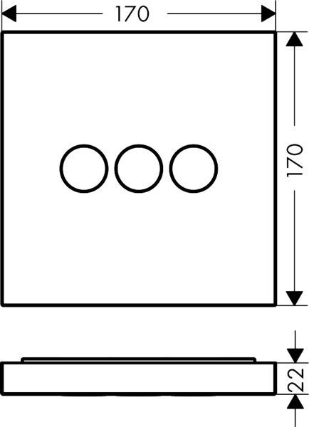   Axor ShowerSelect 36717000   